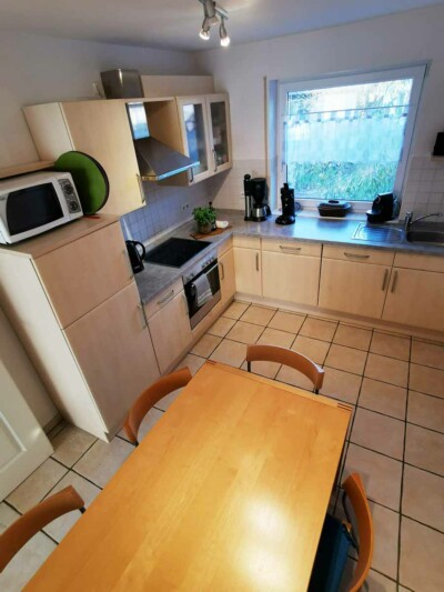 Die komplett ausgestattete Küche - Ferienhaus Schupp