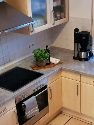Die komplett ausgestattete Küche - Ferienhaus Schupp
